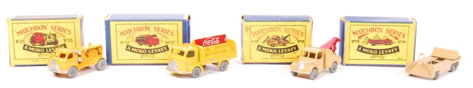 VINTAGE MATCHBOX MOKO LESNEY BOXED DIECAST MODELS