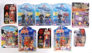 ASSORTED CARDED ACTION FIGURES