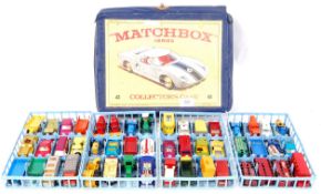 MATCHBOX LESNEY COLLECTORS CASE & DIECAST MODELS
