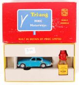 TRIANG MINIC MOTORWAYS BOXED PLAYSET SLOT CAR