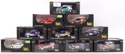 IXO 1:43 SCALE PRECISION DIECAST MODEL RALLY CARS