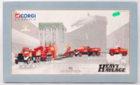 CORGI HEAVY HAULAGE DIECAST MODEL SET