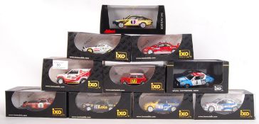 IXO 1:43 SCALE PRECISION DIECAST MODEL RALLY CARS