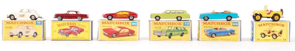 COLLECTION OF VINTAGE MATCHBOX LESNEY DIECAST MODE
