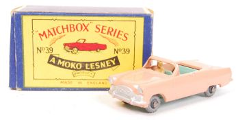RARE VINTAGE MATCHBOX MOKO LESNEY BOXED DIECAST MODEL