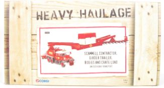 CORGI HEAVY HAULAGE CC1237 DIECAST MODEL TRUCK SET