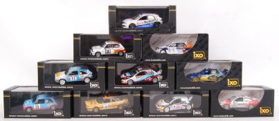 IXO 1:43 SCALE PRECISION DIECAST MODEL RALLY CARS