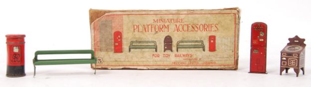 RARE HORNBY MECCANO 0 GAUGE BOXED ' PLATFORM ACCES