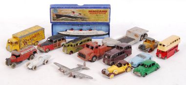 ASSORTED VINTAGE DINKY DIECAST MODELS - SOME PRE-WAR
