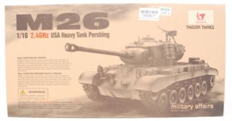 TAIGEN TANKS 1:16 SCALE RADIO CONTROLLED M26 USA HEAVY TANK
