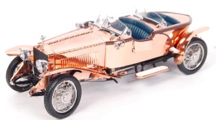 RARE FRANKLIN MINT 1:24 SCALE DIECAST MODEL ROLLS ROYCE SILVER GHOST