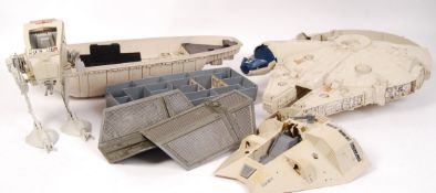 ASSORTED VINTAGE KENNER / PALITOY STAR WARS VEHICLES