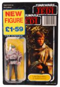 RARE STAR WARS TRI-LOGO LAST 17 CARDED ACTION FIGU