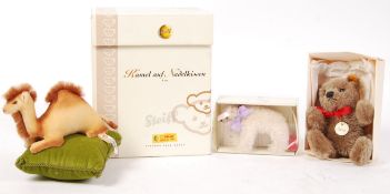 COLLECTION OF STEIFF TEDDY BEARS - LIMITED EDITION & CLUB GIFT