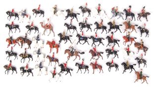 SUPERB COLLECTION OF VINTAGE BRITAINS LEAD MOUNTED SOLDIERS / FIGURES