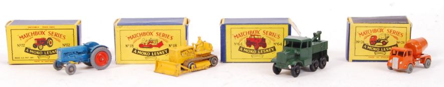 VINTAGE MATCHBOX MOKO LESNEY BOXED DIECAST MODELS