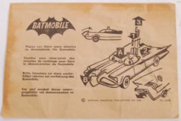 INCREDIBLY RARE CORGI BATMOBILE 267 ' DEMONSTRATION MISSILES '