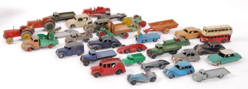 LARGE COLLECTION ASSORTED VINTAGE DINKY & RELATED DIECAST MODELS