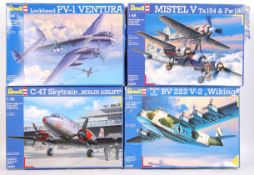 REVELL 1:48 & 1:72 MILITARY PLANE PLASTIC MODEL KITS