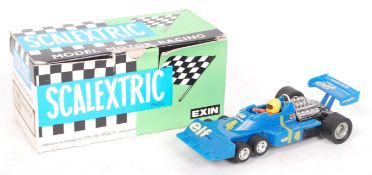 RARE SCALEXTRIC SLOT RACING CAR TYRRELL FORM 1 P34