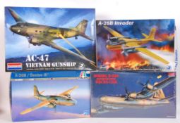 COLLECTION OF ASSORTED PLASTIC MODEL AEROPLANE KITS