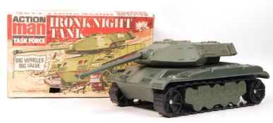 VINTAGE PALITOY ACTION MAN IRONKNIGHT TANK BOXED