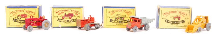 VINTAGE MATCHBOX MOKO LESNEY BOXED DIECAST MODELS