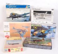 COLLECTION OF ASSORTED VINTAGE PLASTIC MODEL KITS