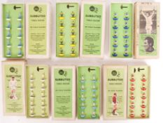 VINTAGE ASSORTED SUBBUTEO FOOTBALL TEAMS