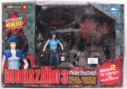 RARE RESIDENT EVIL BIOHAZARD 3 ACTION FIGURE SET