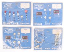 TRIANG MINIC MOTORWAYS EX SHOP STOCK SIGN SETS