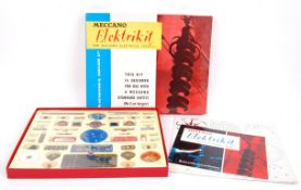 RARE MINT CONDITION MECCANO ELEKTRIKIT SET - NEVER USED