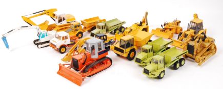ASSORTED VINTAGE CONSTRUCTION RELATED DIECAST MODELS