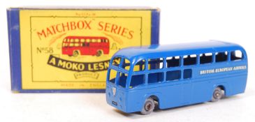 VINTAGE MATCHBOX MOKO LESNEY BOXED DIECAST MODEL