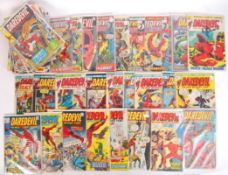 COMPLETE RUN OF VINTAGE MARVEL COMICS ' DAREDEVIL ' COMIC BOOKS