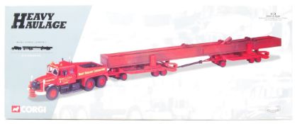 CORGI HEAVY HAULAGE BOXED DIECAST MODEL SET