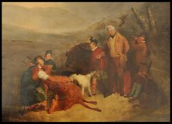 A follower of Sir Edwin Henry Landseer (1802-1873) A 19th Century English School oil on canvas