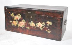 An antique Chinese Gansu province popular wood sto