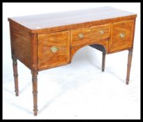 A 19th century Gerogian mahogany inlaid sideboard