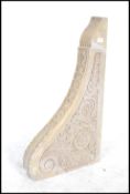 An 18th / 19th carved wall bracket / clock bracket