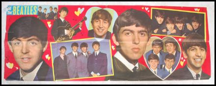 A vintage 20th century 1960's Beatles poster entit