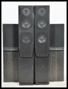 A pair of Mordant Short 25 speakers  together with