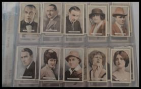 An album of vintage cigarette cards mainly full se