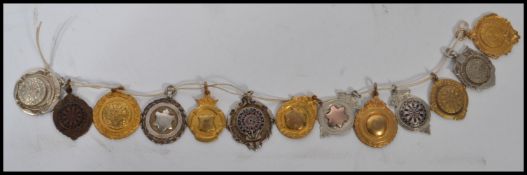 A collection of vintage 20th century silver hallma