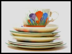 A Clarice Cliff Crocus for Royal Staffordshire cer