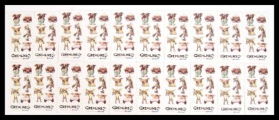 GREMLINS CREST TOOTHPASTE STICKER SHEETS