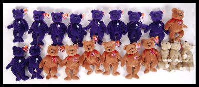 TY BEANIES COMMEMORATIVE BEARS