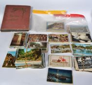 Postcards; a large collection of vintage and antique postcards - comprising of a quantity of