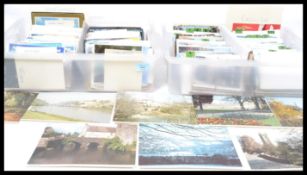 A large collection of well over 1000 plus vintage postcards to include various British , European