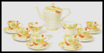 A vintage art deco Paragon Fine English Bone China